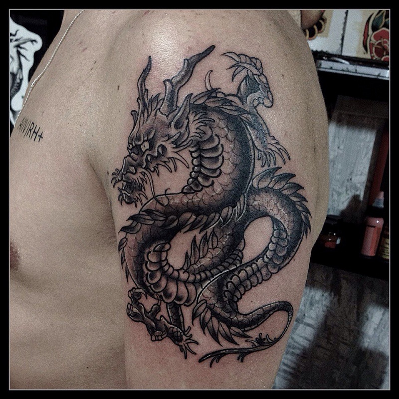 Татуировки драконов