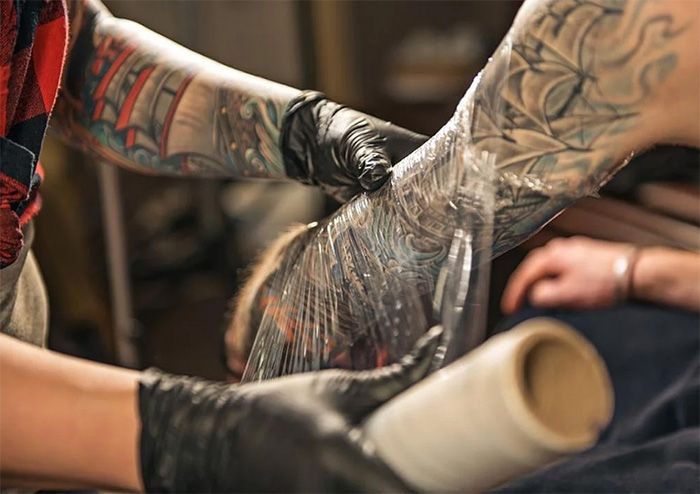 Уход за татуировкой