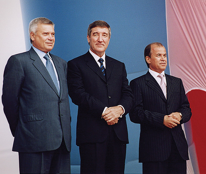 Юрий Шафраник и Вагит Алекперов